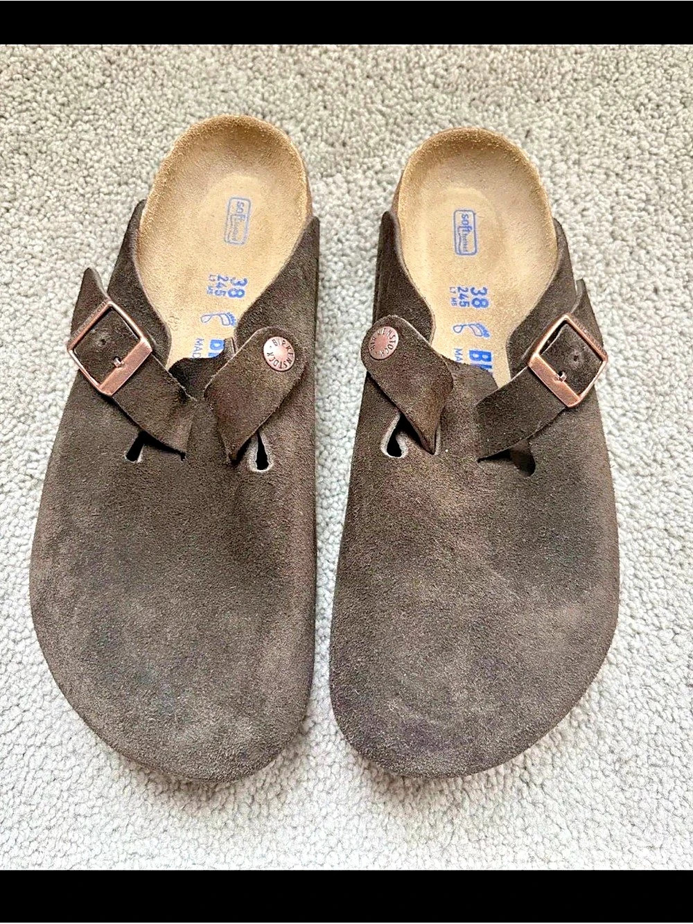 Women’s Birkenstock Boston Clog Brown EU 38